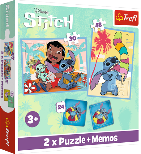 Trefl Trefl 2in1 + memos - Happy Lilo&Stitch day / Disney Lilo&Stitch