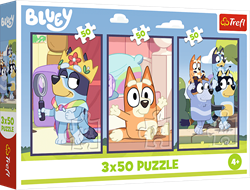 Trefl Puzzle Bluey Familie - 3x50 Teile - FSC Mix 70% Puzzle