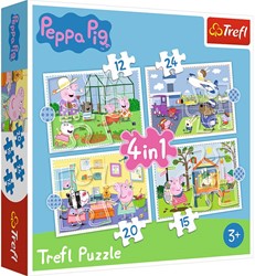 Trefl Trefl 4in1 - Holiday reccolection / Peppa Pig