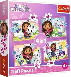 Trefl Trefl 4in1M – Gabbys Abenteuer / Universal Gabbys Puppenhaus