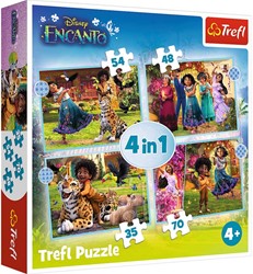 Trefl Trefl 4in1M - Our magical Encanto / Disney Encanto