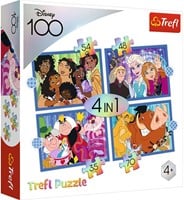 Trefl Trefl 4in1M – Die glückliche Welt von Disney / Disney 100