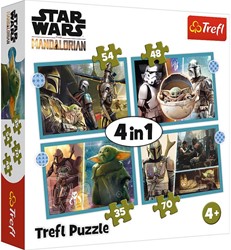Trefl Trefl 4in1M – The Mandalorian / Lucasfilm Star Wars De Mand