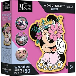 Trefl Trefl – Puzzles – Wooden Craft Junior“ – In Minnies Welt / Disney Minnie_FSC Mix 70 %“