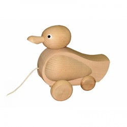 Miva Trekfiguur eend (naturel)
