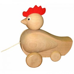 Miva Trekfiguur haan (naturel)