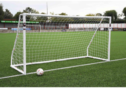 Precision Fußballtor Match 12x6 BS 8462 geprüft - Kunststoff