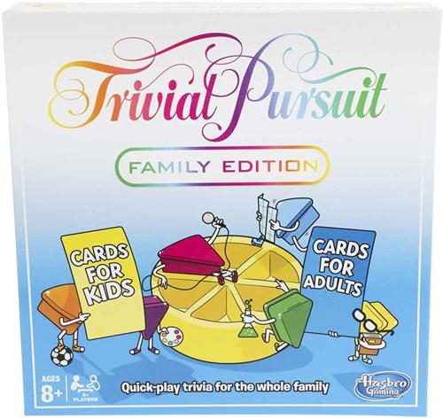Hasbro Brettspiel Trivial Pursuit Family Edition - Quizspiel für Familien