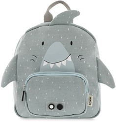 Trixie Kinderrucksack blau - Mr. Shark - wasserabweisend - Schultasche