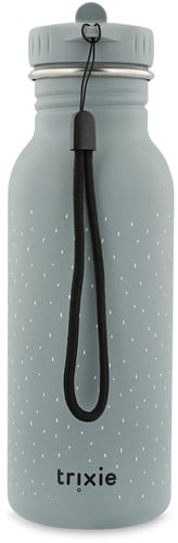 Trixie Trinkflasche 500ml Hai - Edelstahl Kinderflasche auslaufsicher