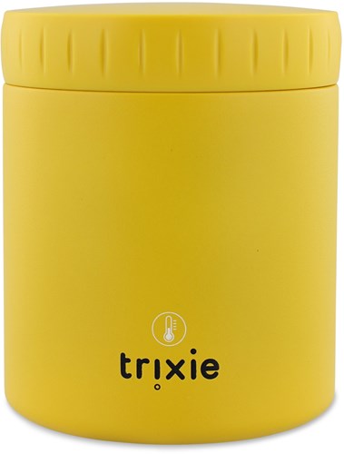 Trixie Thermos Lebensmittelbehälter für Kinder - Mr. Lion - 350ml - Edelstahl - Gelb