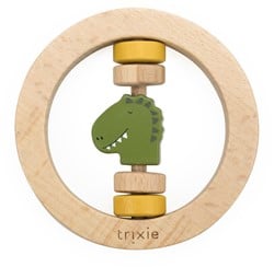 Trixie Holz Baby Rassel Spielzeug - Mr. Dino - FSC Holz