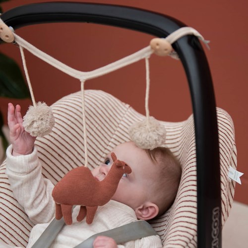 Trixie Kinderwagenkette Kamel - Babyspielzeug Bio-Baumwolle-3