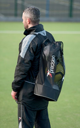 Precision Balltasche Sporttasche schwarz für 3 Bälle - Nylon