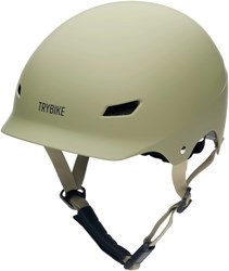 Coconuts Kinderhelm Fahrradhelm Vintage Grün verstellbar S-M Misty green mat 