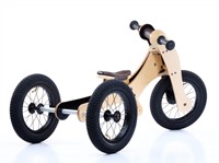 Trybike Holzbalancefahrrad 4 in 1 braun-3