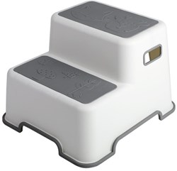Tryco Tritthocker grau - Anti-Rutsch Kinderhocker für Bad und Toilette