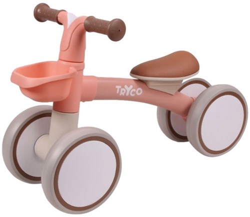 Tryco Laufrad Luna rosa - erstes Fahrrad für Kleinkinder und Balance