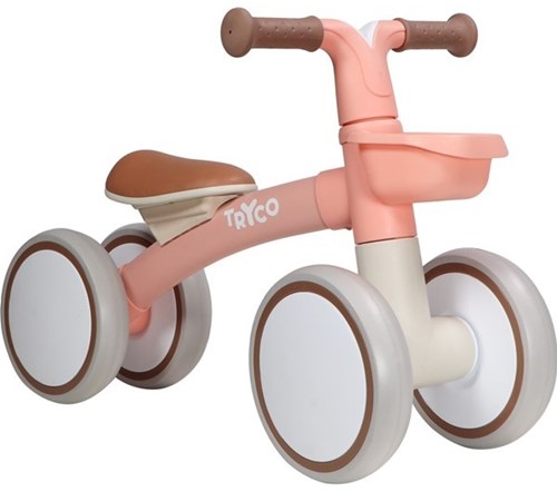 Tryco Laufrad Luna rosa - erstes Fahrrad für Kleinkinder und Balance-2