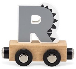 Tryco Holz-Buchstabenzug Spielzeug - Buchstabe R - Magnetisch - Bunt