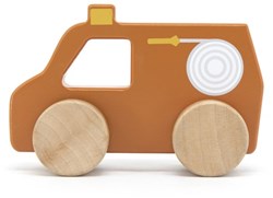 Tryco Holz Feuerwehr Spielzeugauto - Feuerwehrwagen für Kinder