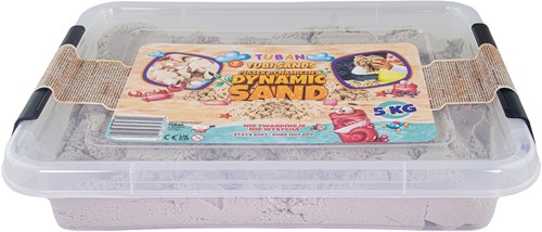 Tuban Tuban - Dynamic Sand â€“ Natural 5 kg in reusable container