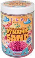 Tuban Spielsand - Dynamic Sand rosa 1 kg - kreatives Indoor-Spielzeug