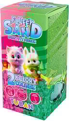 Tuban Tuban - Fluffy Sand â€“ Pink & Green 2 x 70 g