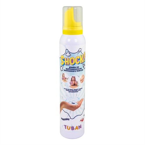 Tuban Schaumgel Spielzeug - Multisensorisches Foam-Gel Neutral 200 ml