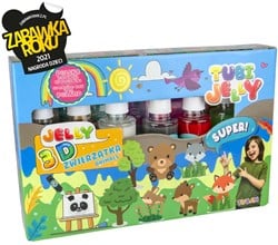 Tuban Tuban - Tubi Jelly Set mit 6 Farben - Tiere