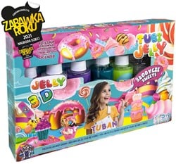 Tuban Tuban – Tubi Jelly Set mit 6 Farben – Süßigkeiten