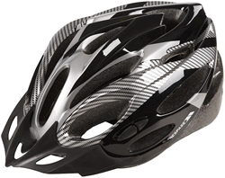 Trespass Crankster Cycle Helmet - White/Black - L/XL