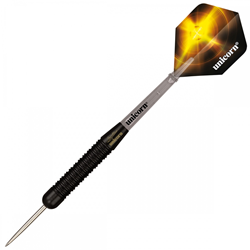 Unicorn Darts Gary Anderson Schwarz Messing 25g Steeltip Set