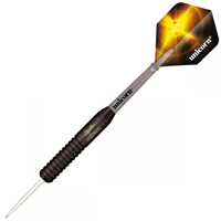 Unicorn Darts Gary Anderson Black Brass 24g Steeltip Schwarz