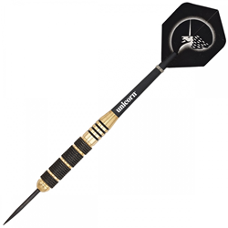 Unicorn Steeldartpfeile Core Plus Win Brass 23g schwarz-gold Set