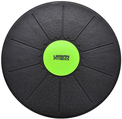 Urban Fitness Balance Board - Wackelbrett schwarz grün 14 Zoll