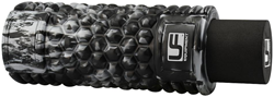 Urban Fitness 2 in 1 Massage-Roller-Set Schwarz/Silber