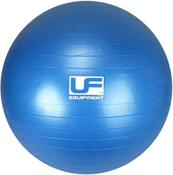 Urban Fitness Gymnastikball burst resistance 500kg blau 65cm Yoga