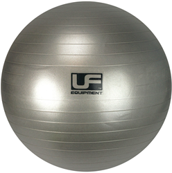 Urban Fitness 500kg Burst Resistance Schweizer Gymnastikball Silber - 75cm