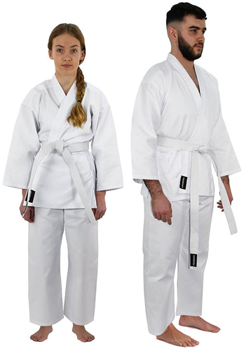 Urban Fight Karate Gi Suit Adult - White - 160cm