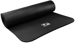 Urban Fitness Fitnessmatte NBR schwarz 183x61cm 10mm Yogamatte