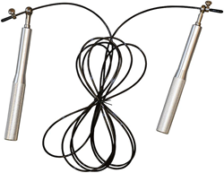 Urban Fitness Kabel-Springseil 3m Silber