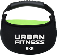 Urban Fitness Kettlebell - Fitnessgewicht - 5kg - Mehrfarbig