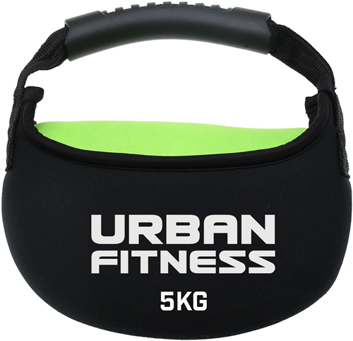 Urban Fitness Kettlebell - Fitnessgewicht - 5kg - Mehrfarbig