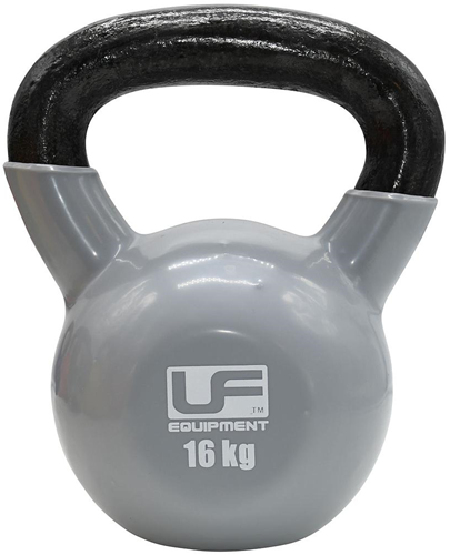 Urban Fitness Gusseisen Kettlebell Silber - 16kg 