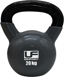 Urban Fitness Gusseisen Kettlebell 20kg - Charcoal Fitnesszubehör