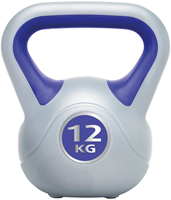 Urban Fitness Kettlebell Vinyl Navy 12kg Krafttraining Fitness