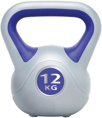 Urban Fitness Kettlebell Vinyl Navy 12kg Krafttraining Fitness