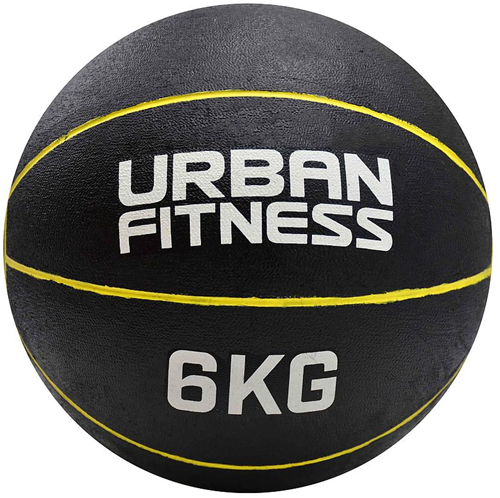 Urban Fitness Medizinball Gelb - 6kg
