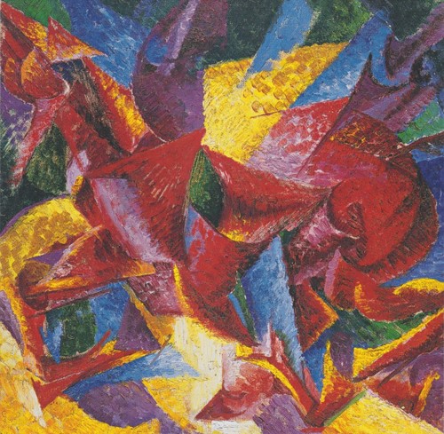Grafika Umberto Boccioni: Forme plastiche di un Cavallo, 1914 - 1000 Teile